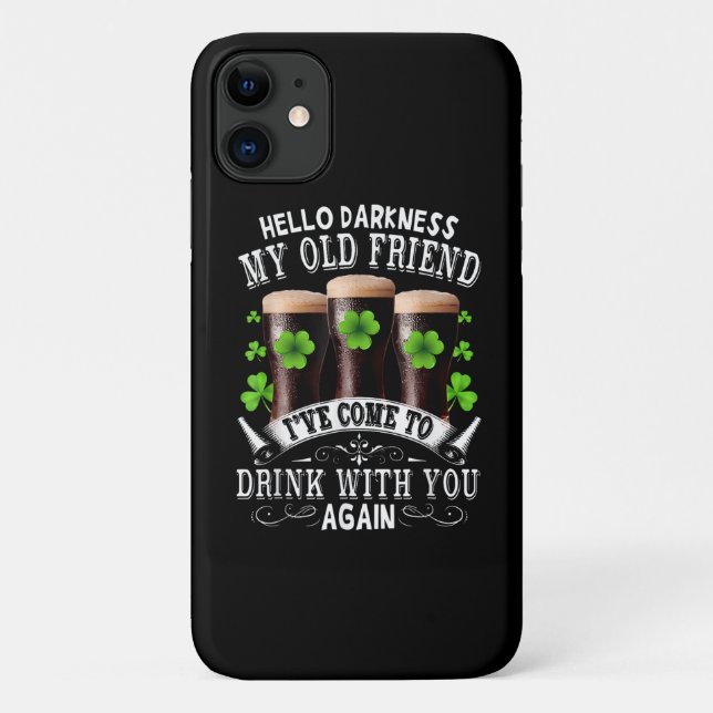 Hello Darkness My Old Friend Case-Mate iPhone Case (Back)