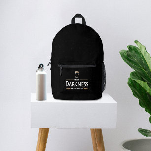 Hello Darkness My Old Friend Funny St Patricks Day Printed Backpack