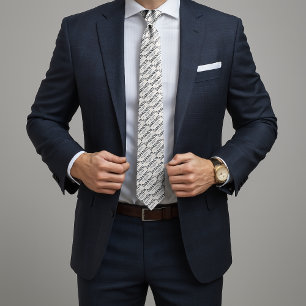 Hello Darkness My Old Friend Funny St Patricks Day Tie