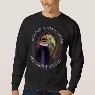 Hello Darkness My Old Friend Halloween Witches Par Sweatshirt