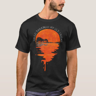 Hello Darkness My Old Friend Hippie tshirt Hippie