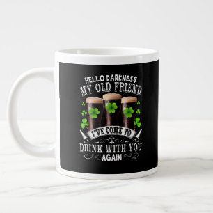 Hello Darkness My Old Friend Large Coffee Mug