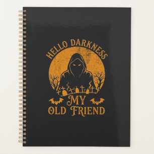 Hello Darkness Old Friend Reaper Orange Moon Grave Planner