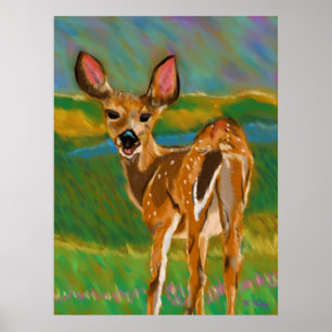 Hello Dear Deer print