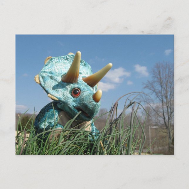 Hello Dinosaur Postcard (Front)