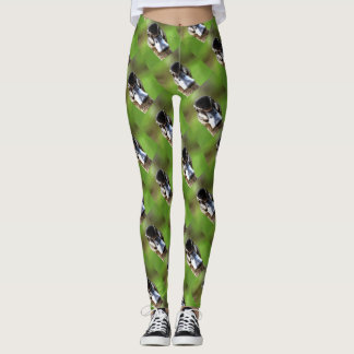 Hello Ducky Quirky Duck Portrait Leggings