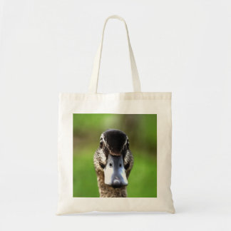 Hello Ducky Quirky Duck Portrait Tote Bag