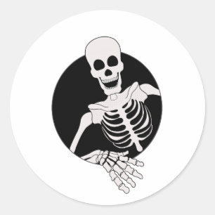 Hello everyone classic round sticker