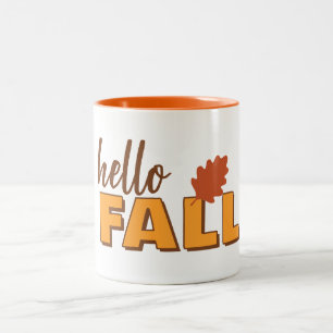 Hello Fall Autumn Mug