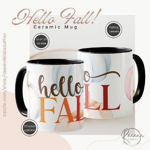 Hello Fall Ceramic Mug