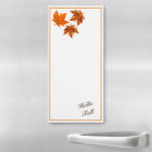 Hello Fall Fridge Note Pad