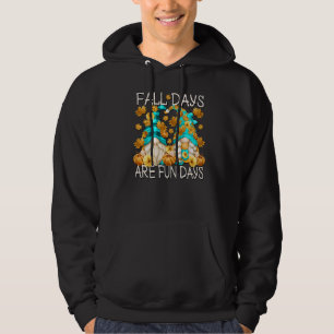 Hello Fall Gnome Quote For Men And Women Orange A Hoodie