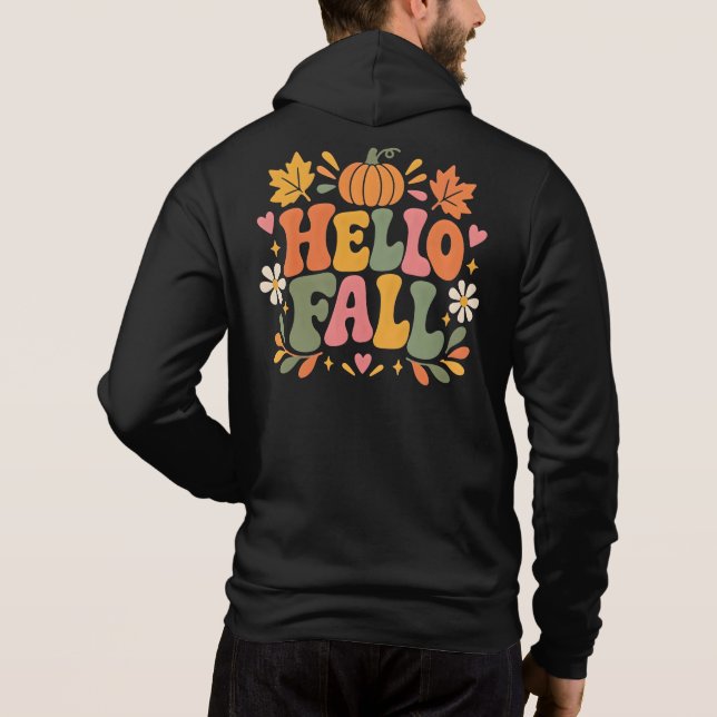 Hello Fall Hoodie (Back)