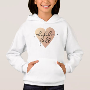 Hello Fall Love Heart