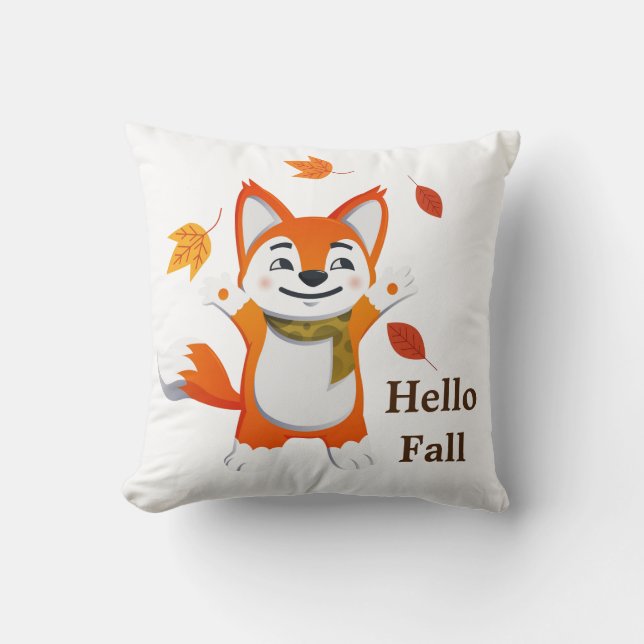Hello Fall Pillow (Front)