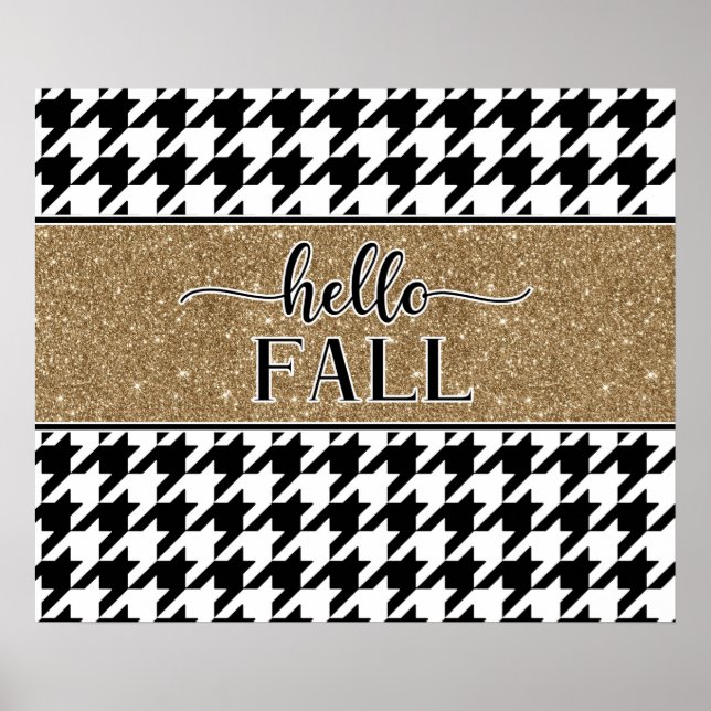Hello Fall Poster (Front)