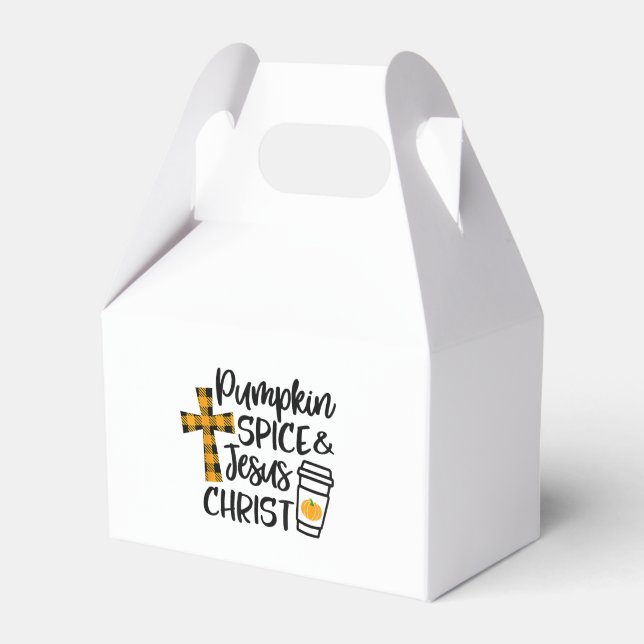 Hello Fall Pumpkin Spice & Jesus Christ Fall Chris Favour Box (Front Side)