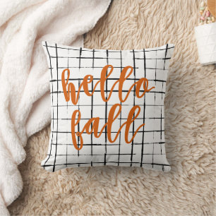 Hello Fall Rustic Cushion