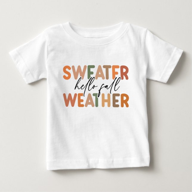 Hello Fall | Sweater Weather (Front)