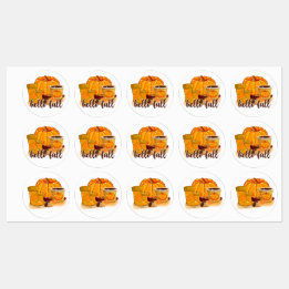 Hello Fall Tags Set