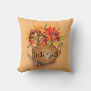 HELLO FALL THROW PILLOW