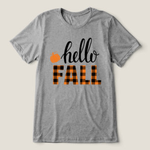 Hello Fall Tri-Blend Shirt