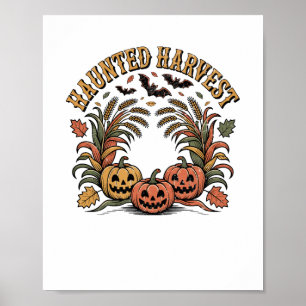Hello Fall Vibes  Pumpkin Poster