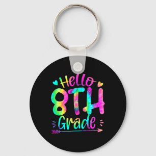 Hello Fifth 5th Grade Back To School Teachers Kids Key Ring