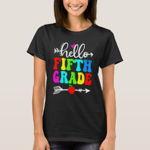 Hello Fifth Grade Team 5th Grade Back To School Te T-Shirt