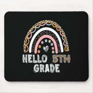 Hello First Grade 1st Grade Byck To School  Mouse Mat