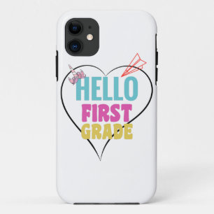 Hello First Grade Beautiful design for 1st-grade iPhone 11 Case