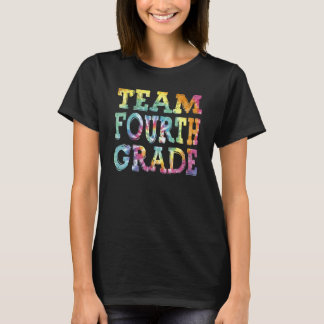 Hello Fourth Grade Team 4th Grade Back To School T T-Shirt