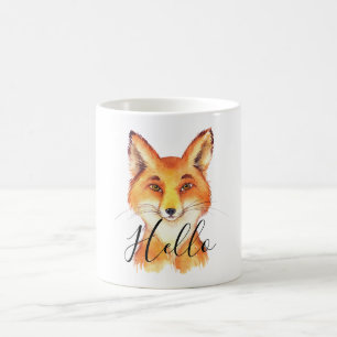 Hello Fox Coffee Mug