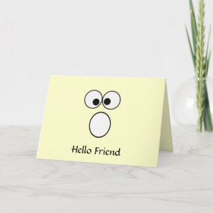 Hello Friend 2 Greeting Card