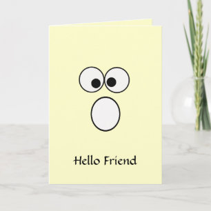 Hello Friend 4 Greeting Card