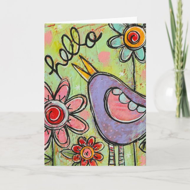 Hello Friend Card (Front)