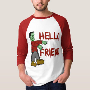 Hello Friend Creepy Frankenstein T shirts, Hoodies