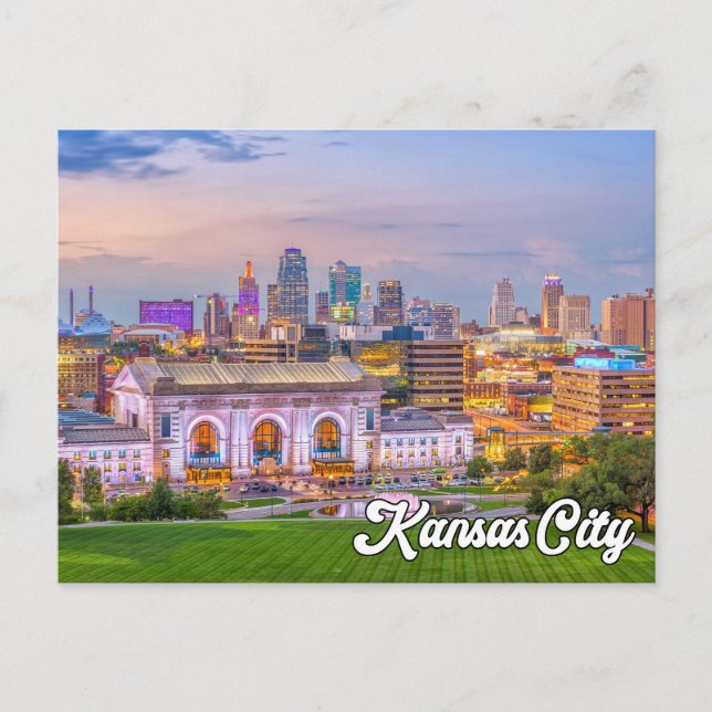 Hello From Beautiful Kansas City, Missouri, USA Postcard (Front)