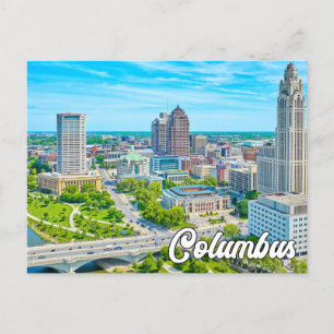 Hello From Columbus, Ohio, United States Postcard