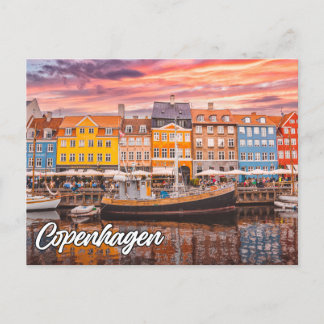 Hello From Copenhagen, Denmark Postcard