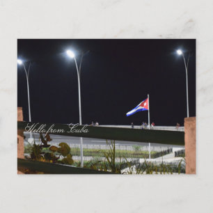 Hello from Cuba Postcard