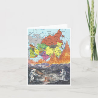 Hello from far away - card