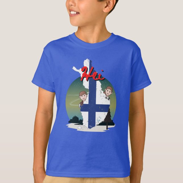 Hello from Finland T-Shirt (Front)