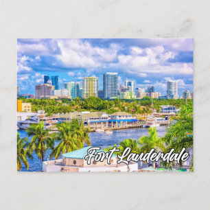 Hello From Fort Lauderdale, Florida, USA Postcard