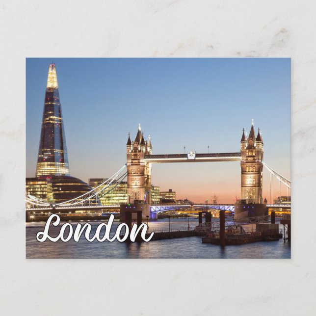 Hello From London, England Postcard (Front)