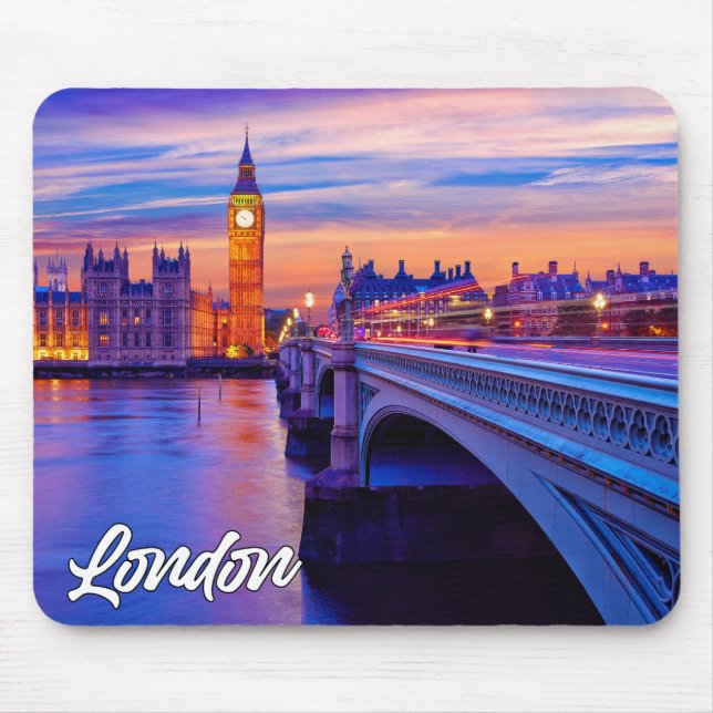 Hello From London, England, United Kingdom Mouse Mat (Front)