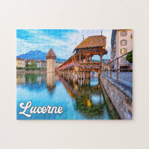 Hello From Lucerne, Switzerland Jigsaw Puzzle