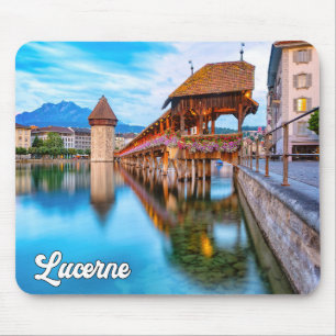 Hello From Lucerne, Switzerland Mouse Mat