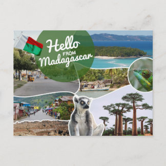 Hello from Madagascar Postcard