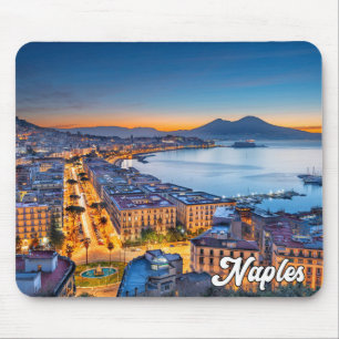 Hello From Naples, Italy Mouse Mat